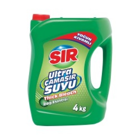 SIR ULTRA BLEACH ПРЕПАРАТ ЗА ПОЧИСТВАНЕ /КОНЦЕНТРИРАНА БЕЛИНА/  4 кг. / 3770 мл.