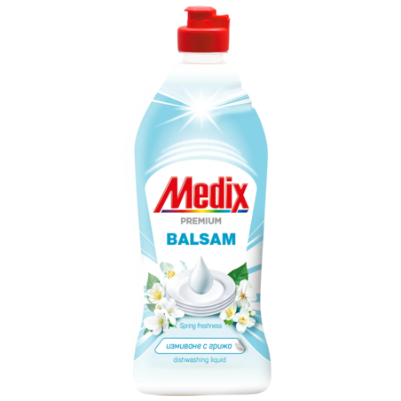 MEDIX PREMIUM BALSAM SPRING FRESHNESS ПРЕПАРАТ ЗА МИЕНЕ НА СЪДОВЕ 750 мл.