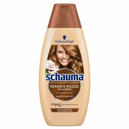 SCHAUMA REPAIR AND PFLEGE  ШАМПОАН 400 мл.