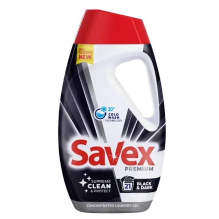 SAVEX PREMIUM BLACK & DARK ГЕЛ ЗА ПРАНЕ 945 мл.