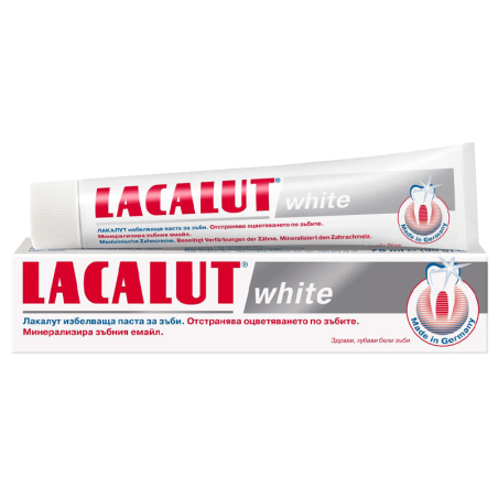 LACALUT WHITE ПАСТА ЗА ЗЪБИ 75 мл.