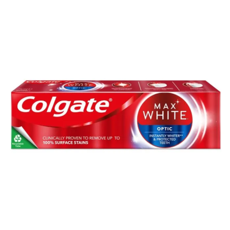 COLGATE MAX WHITE OPTIC ПАСТА ЗА ЗЪБИ 75 мл.