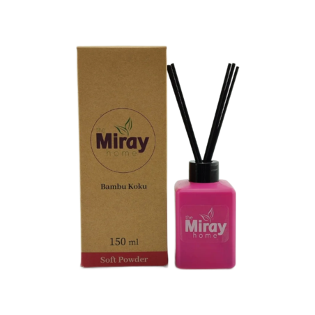 THE MIRAY HOME SOFT POWDER АРОМАТИЗАТОР С БАМБУКОВИ ПРЪЧКИ 150 мл.