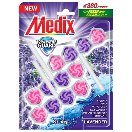 MEDIX LAVANDER WC БЛОКЧЕ 3 бр./опак.