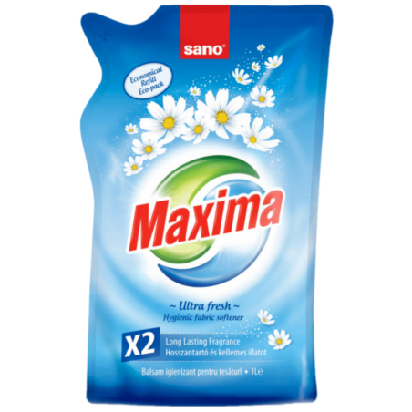 SANO MAXIMA ULTRA FRESH ОМЕКОТИТЕЛ РЕЗЕРВА 1000 мл.