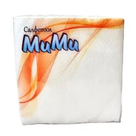 МИМИ САЛФЕТКИ БЕЛИ 50 бр. / опак.