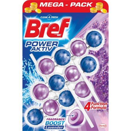 BREF POWER ACTIV LAVANDER WC БЛОКЧЕ 3 бр./опак.