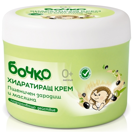 БОЧКО ХИДРАТИРАЩ КРЕМ ПШЕН. ЗАРОДИШ И МАСЛИНА 240 мл.
