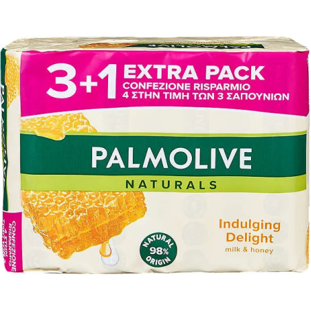 PALMOLIVE HONEY AND MILK САПУН 3+1 x 90 гр.