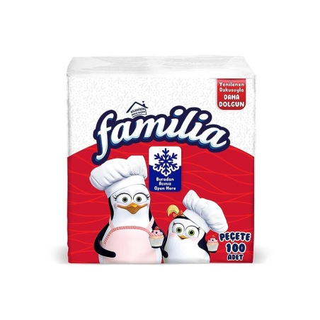 FAMILIA САЛФЕТКИ 100 бр.