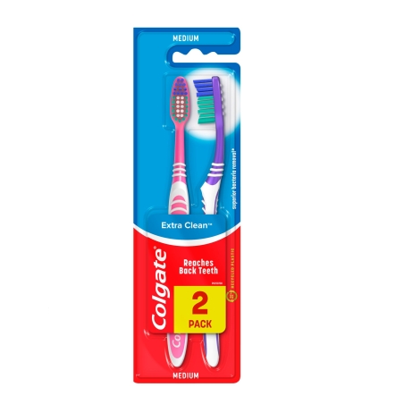 COLGATE EXTRA CLEAN ЧЕТКИ ЗА ЗЪБИ 2 бр./опак.