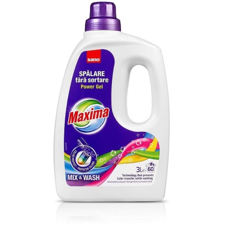 SANO MAXIMA MIX AND WASH ТЕЧЕН ПЕРИЛЕН ПРЕПАРАТ 3000 мл.