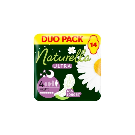 NATURELLA ULTRA NIGHT DUO PACK ДАМСКИ ПРЕВРЪЗКИ 14 бр. / опак.