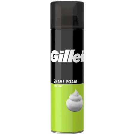 GILLETE LIME SCENT ПЯНА ЗА БРЪСНЕНЕ 200 мл.