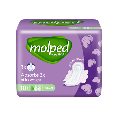 MOLPED MAXI & THICK NORMAL ДАМСКИ ПРЕВРЪЗКИ 10 бр. / опак.