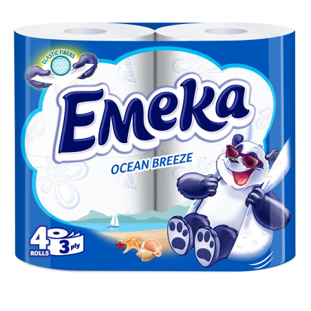 EMEKA OCEAN BREEZE ТОАЛЕТНА ХАРТИЯ 4 бр.