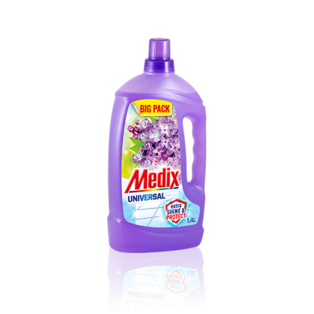 MEDIX UNIVERSAL LILAC ПРЕПАРАТ ЗА ПОЧИСТВАНЕ НА ПОД 1400 мл.