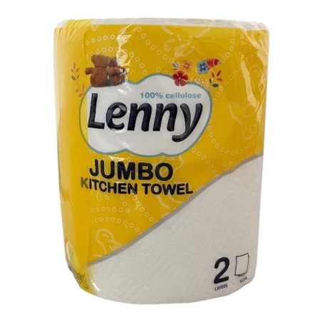 LENNY JUMBO КУХНЕНСКА ХАРТИЯ 2 пласта 1 бр./опак.