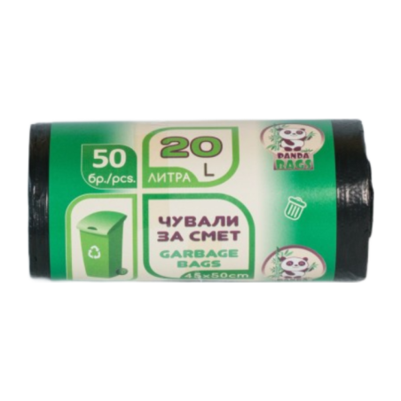 PANDA ТОРБИ ЗА СМЕТ 20 L 50 бр.