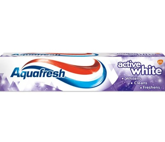 AQUAFRESH ACTIVE WHITE ПАСТА ЗА ЗЪБИ 125 мл.