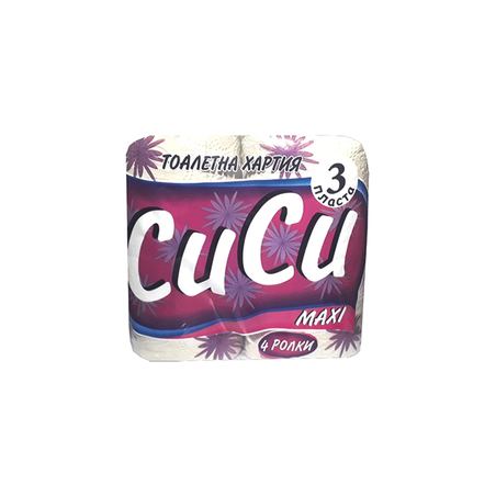 СИСИ МАКСИ ТОАЛЕТНА ХАРТИЯ 4 бр./опак.