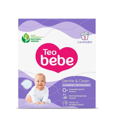 TEO BEBE LAVANDER ПРАХ ЗА ПРАНЕ 225 гр.