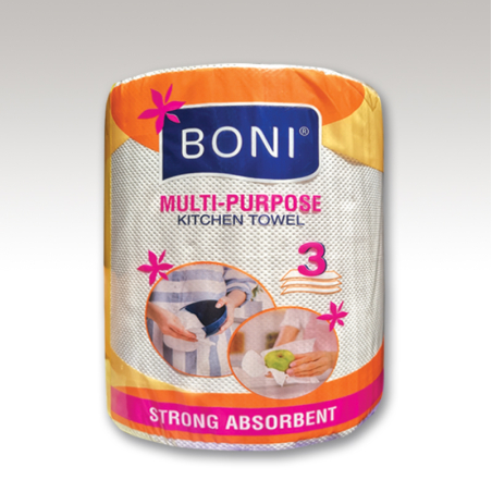 BONI MULTIPURPOSE КУХНЕНСКА ХАРТИЯ 3 пласта 1 бр./опак.