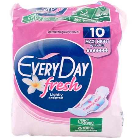 EVERY DAY FRESH MAXI NIGHTДАМСКИ ПРЕВРЪЗКИ 10 бр. / опак.
