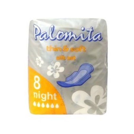 PALOMITA THIN & SOFT ДАМСКИ ПРЕВРЪЗКИ НОЩНИ КОПРИНА 8 бр. / опак.