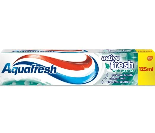 AQUAFRESH ACTIVE FRESH ПАСТА ЗА ЗЪБИ 125 мл.