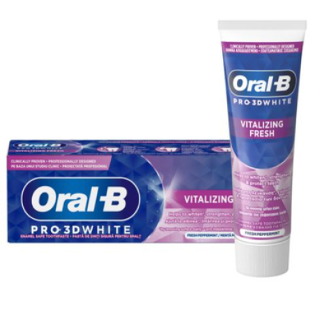 ORAL-B PRO 3D WHITE VITALIZING FRESH ПАСТА ЗА ЗЪБИ 75 мл.