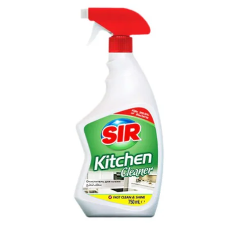 SIR KITCHEN ANTIBACTERIAL ПРЕПАРАТ ЗА ПОЧИСТВАНЕ НА КУХНЯ 750 мл.