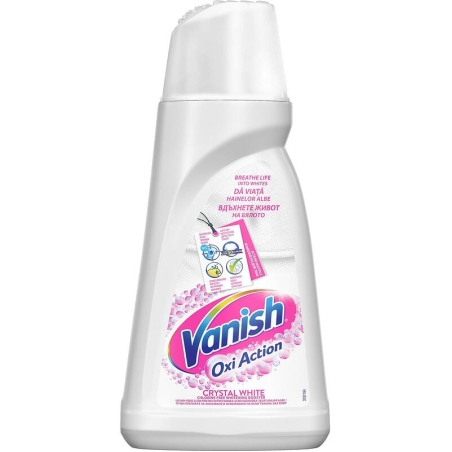 VANISH WHITE ПРЕПАРАТ ЗА ПРЕМАХВАНЕ НА ПЕТНА 1000 мл.