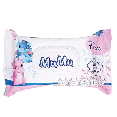 МИМИ АЛОЕ ВЕРА МОКРИ КЪРПИ 72 бр. / опак.