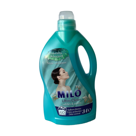 МИЛО ULTRA CLEAN 2 IN 1 ТЕЧЕН ПЕРИЛЕН ПРЕПАРАT С ОМЕКОТИТЕЛ 3000 мл.