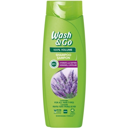 WASH & GO LAVANDER ШАМПОАН 180 мл.