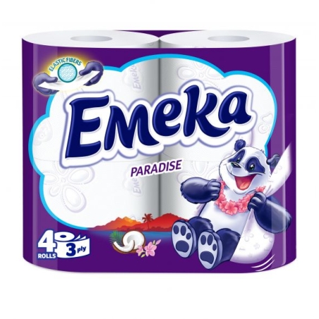 EMEKA PARADISE ТОАЛЕТНА ХАРТИЯ 4 бр.