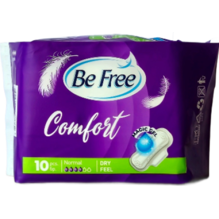 BE FREE COMFORT NORMAL DRY FEEL ДАМСКИ ПРЕВРЪЗКИ 10 бр. /опак.