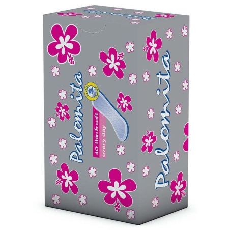 PALOMITA THIN & SOFT ДАМСКИ ПРЕВРЪЗКИ ЕЖЕДНЕВНИ ПАМУК 40 бр. / опак.