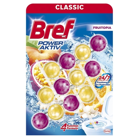 BREF POWER ACTIV FRUITOPIA WC БЛОКЧЕ 3 бр. / опак.