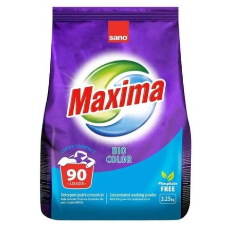 SANO MAXIMA BIO COLOUR ПРАХ ЗА ПРАНЕ 3.25 кг.