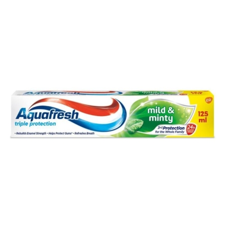 AQUAFRESH MILD AND MINTY ПАСТА ЗА ЗЪБИ 125 мл.