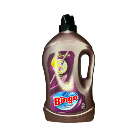 BINGO KERATIN ТЕЧЕН ПЕРИЛЕН ПРЕПАРАТ ЗА ЦВЕТНИ ТЪКАНИ 3000 мл.