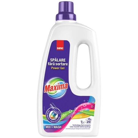SANO MAXIMA MIX AND WASH ТЕЧЕН ПЕРИЛЕН ПРЕПАРАТ 1000 мл.