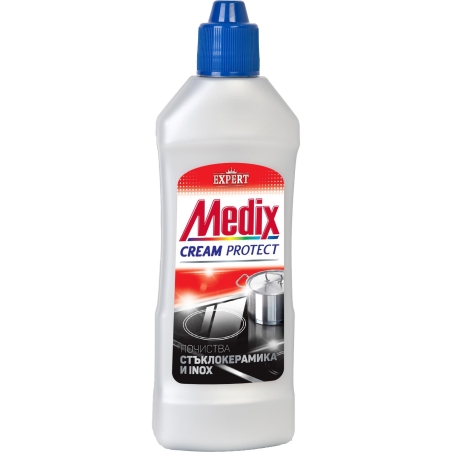 MEDIX CREAM PROTECT ПРЕПАРАТ ЗА СТЪКЛОКЕРАМИКА И ИНОКС 250 мл.
