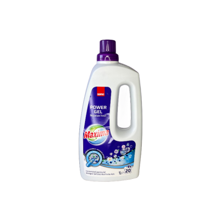 SANO MAXIMA MOUNTAIN FRESH ТЕЧЕН ПЕРИЛЕН ПРЕПАРАТ ЗА БЕЛИ И ЦВЕТНИ ТЪКАНИ 1000 мл.