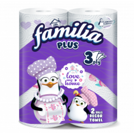 FAMILIA DECOR КУХНЕНСКА ХАРТИЯ 3 пл. 2 бр./опак.