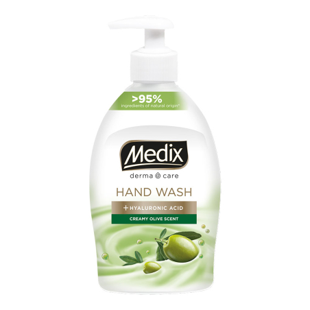 MEDIX OLIVE ТЕЧЕН САПУН ПОМПА 400 мл.