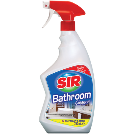 SIR BATHROOM ПРЕПАРАТ ЗА ПОЧИСТВАНЕ НА САНИТАРНИ ПОМЕЩЕНИЯ 750 мл.