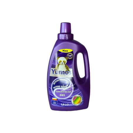 YUMOS ACTIVE COLOUR ТЕЧЕН ПЕРИЛЕН ПРЕПАРАТ ЗА БЕЛИ И ЦВЕТНИ ТЪКАНИ 1500 мл.